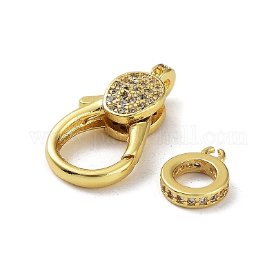 Покрытие стойки латунь микро паве прозрачный кубический цирконий трубы поручни KK-H421-16G-1