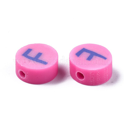 Бусины из полимерной глины  CLAY-N011-031F-1