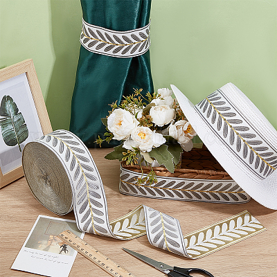 Полиэфирные ленты&nbsp;SRIB-WH0011-404D-1