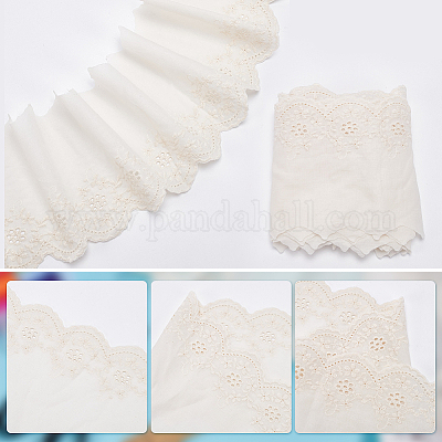 5 ярд хлопковой кружевной ленты&nbsp;OCOR-MA0001-10-1
