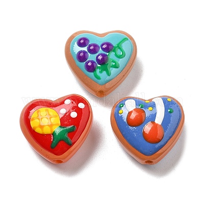 Бусины из стеклянной эмали LAMP-V001-06-1