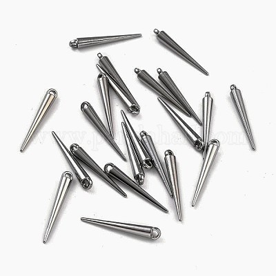 Тибетский стиль сплава шипованные подвески TIBEP-A16461-B-RS-1