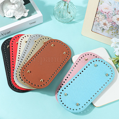 8 шт. 8-цветное дно сумки из искусственной кожи&nbsp;FIND-BBC0004-55-1