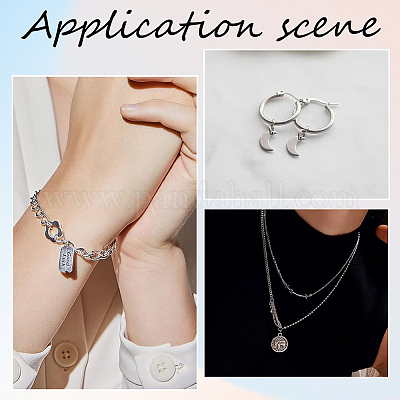 300 шт. соединительные кольца из нержавеющей стали 304 STAS-BBC0004-98D-1