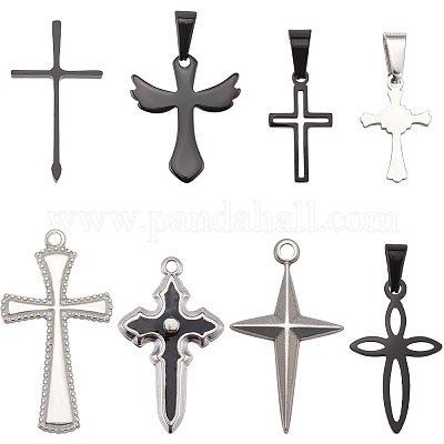 8 шт. 8 стиля подвески из нержавеющей стали 304 STAS-SC0009-08-1