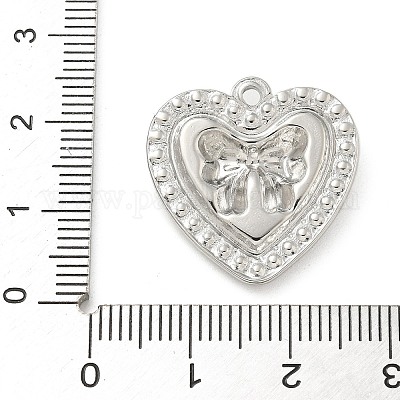 Подвеска из нержавеющей стали 304 со стразами STAS-M082-01P-1