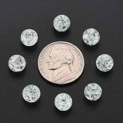 Прозрачных бусин акриловые треск X-MACR-S373-66-N03-1