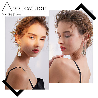 100 шт. 2 цвета 304 нержавеющая сталь шариковый гвоздик для серьги STAS-BBC0001-78-1