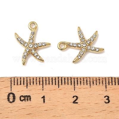 Нержавеющая сталь 304 с подвесками из хрустальных страз STAS-G358-05G-06-1