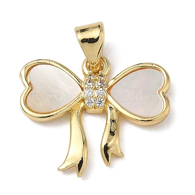 Латунные микро проложить кубического циркония подвески KK-L257-03G-1