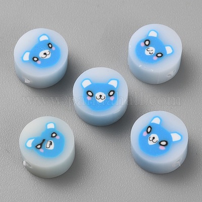 Бусины из полимерной глины  CLAY-CJC0005-09D-1