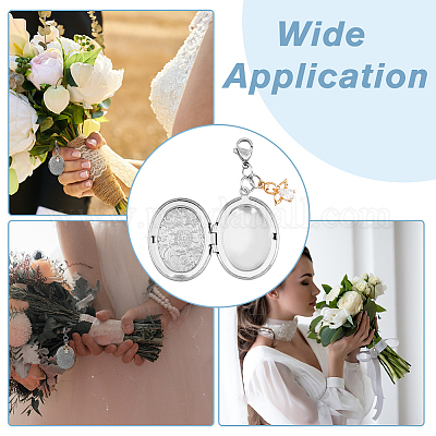 Овальный медальон из нержавеющей стали 316 фотоподвеска украшение PALLOY-AB00071-1
