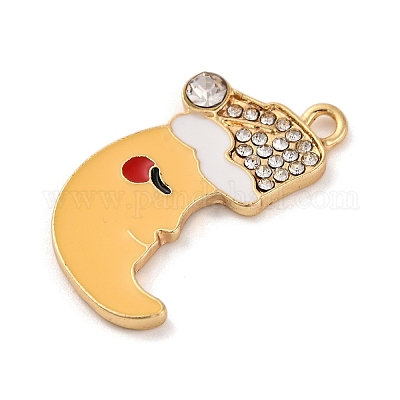 Подвески из эмали и сплава ENAM-M009-01C-G-1