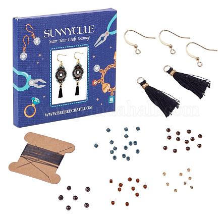 SUNNYCLUE Seed Beads DIY Earrings Sets DIY-SC0005-10-1