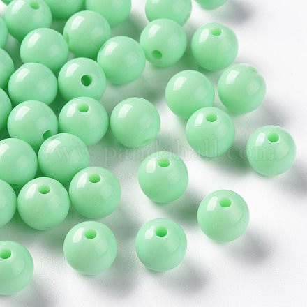 Perles acryliques opaques MACR-S370-C10mm-A05-1
