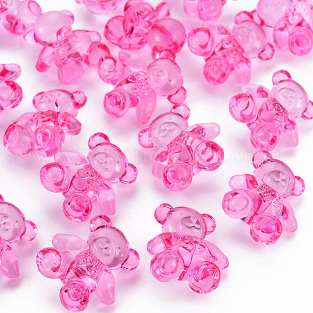Perles en acrylique transparente MACR-S373-71-B04-1