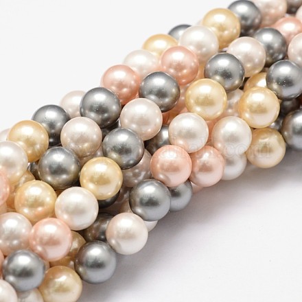 Cuentas perlas de concha de perla BSHE-L017-17-1