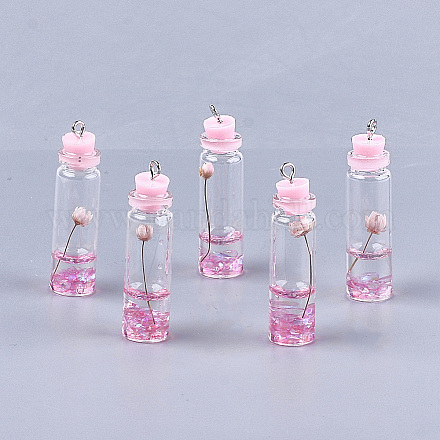 Decoraciones de botellas de vidrio GLAA-S181-03E-1