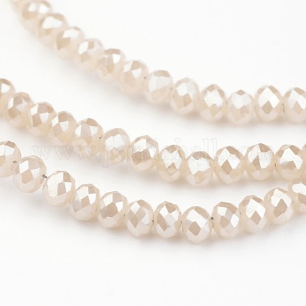 Chapelets de perles en verre électroplaqué EGLA-P018-2mm-FR-A02-1
