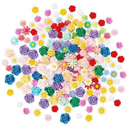 Кабошоны из непрозрачной смолы RESI-GA0001-24-1