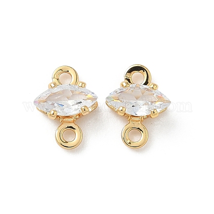 Латунные подвески из прозрачного кубического циркония KK-Z136-54B-G-1