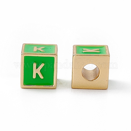 Стойки покрытие латунь эмаль бисер KK-B060-04G-02K-1