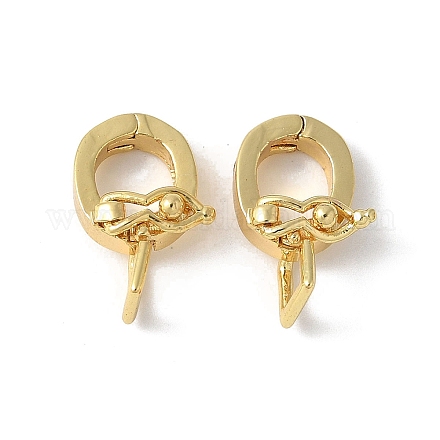 Латунные микропроволочные кубические циркониевые подвески KK-D324-08G-1