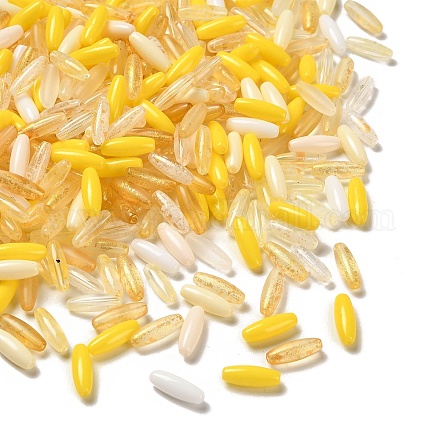 Окрашенные стеклянные бусины GLAA-C037-01I-1