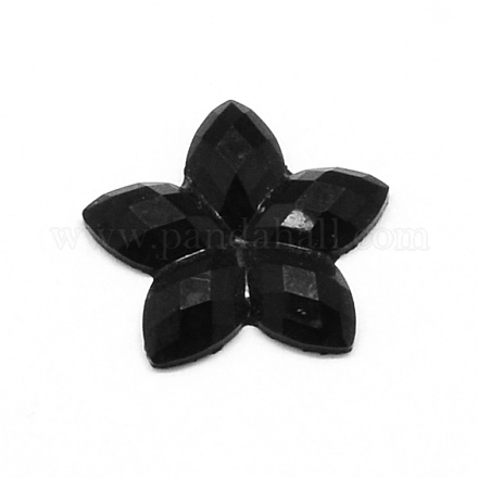 Flower Resin Cabochons CRES-R131A-01-1