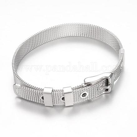 304 Stainless Steel Watch Bands STAS-R089-01-1