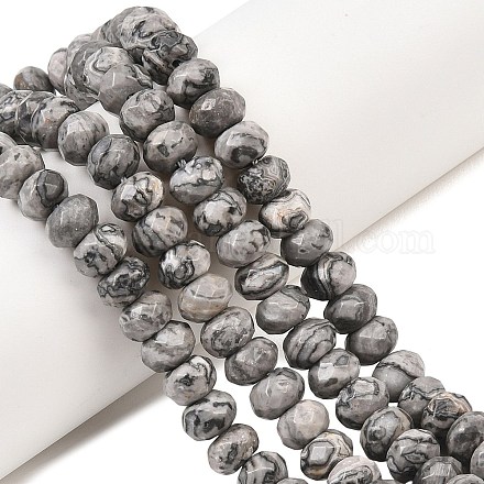 Натуральная карта каменные бусы пряди G-C259-A35-5x8mm-1