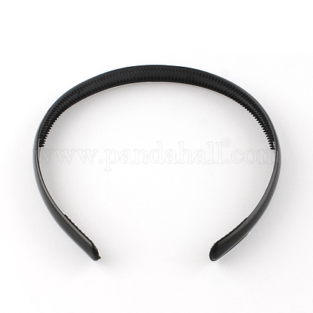 Accessoires de bande de cheveux en plastique uni PHAR-R170-07-1