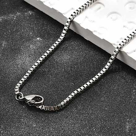 Устойчивые к потускнению венецианские цепи из хирургической нержавеющей стали 316 NJEW-JN01293-04-1