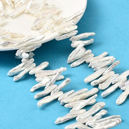 Натуральный жемчуг в стиле барокко кеши PEAR-B004-02A-02A-1