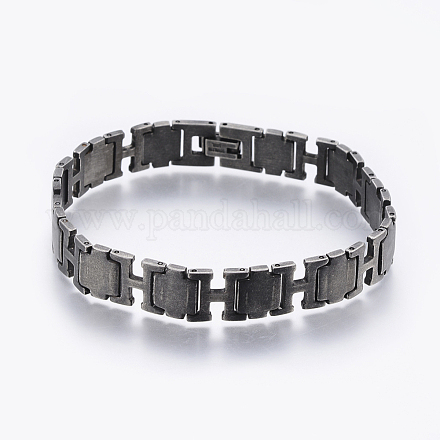 Bracelets pour montre en 304 acier inoxydable BJEW-G594-05B-1