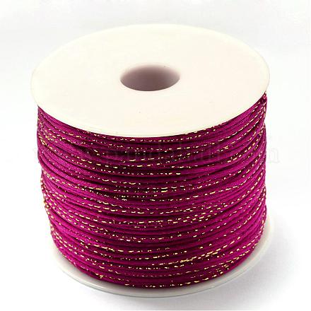 Metallic Stain Beads String Cords NWIR-R024-129-1