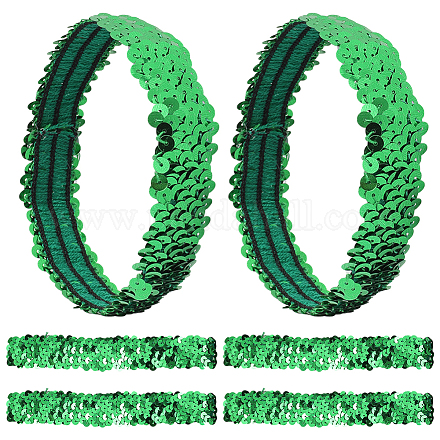 Широкая блестящая повязка на голову OHAR-WH0001-07B-1