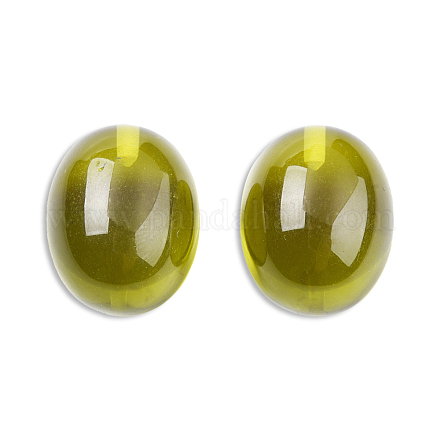 Perles d'ambre d'imitation de résine RESI-N034-13-D04-1