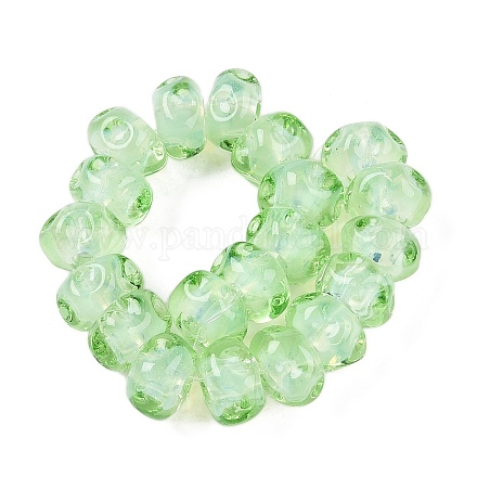 Бусы лэмпворк ручной работы LAMP-T021-15D-1