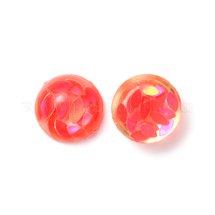 Cabochon in resina trasparente&nbsp;RESI-WH0027-11I-1