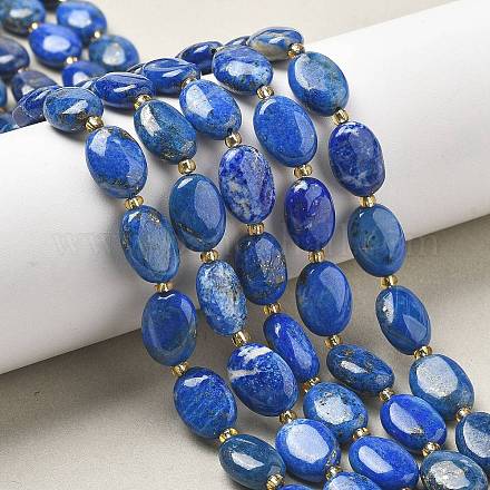 Нитки бусины из натурального ляписа-лазури G-H005-A09-02-1