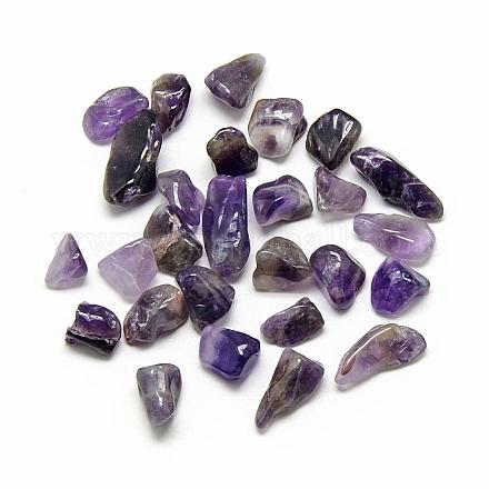 Perles de pierres précieuses en améthyste naturelles G-S218-12-1