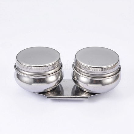 Contenitori di perline modulabili in acciaio inox CON-WH0050-02-1