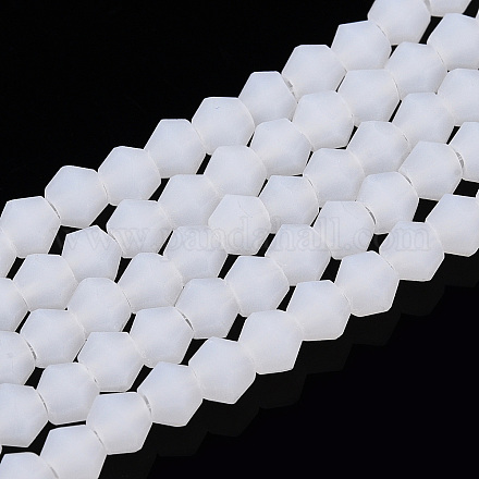 Нити бусин из матового нефрита EGLA-A039-J2mm-MD06-1