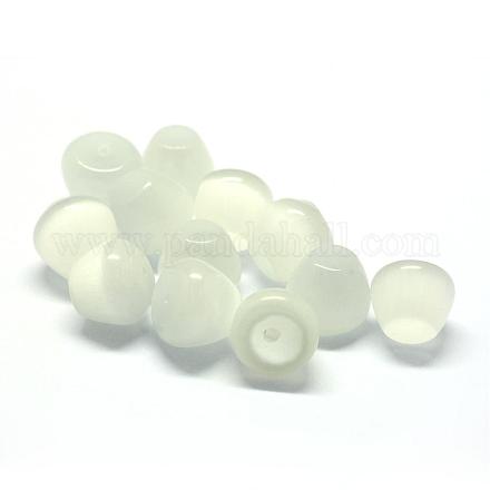 Cat Eye Half Drilled Beads CE-S001-A05-1