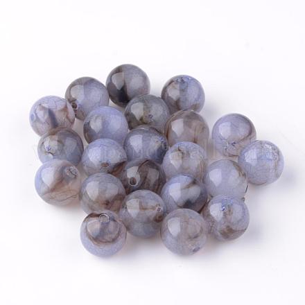 Perles acryliques craquelées OACR-Q135-12mm-04-1