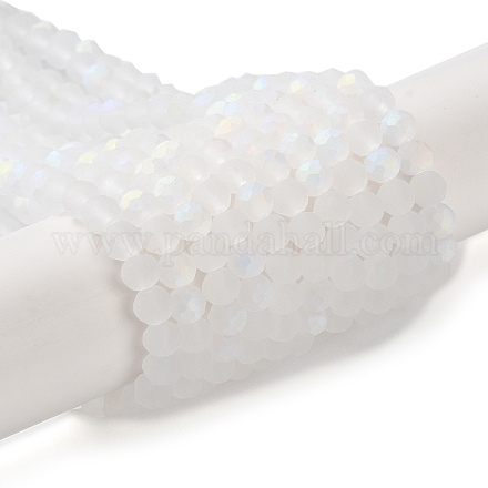 Chapelets de perles en verre transparente   EGLA-A034-T4mm-MB19-1