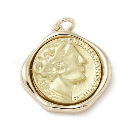 Латунные подвески KK-M308-03G-1