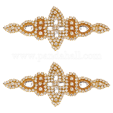 Аксессуары из сплава со стразами DIY-WH0021-82G-1