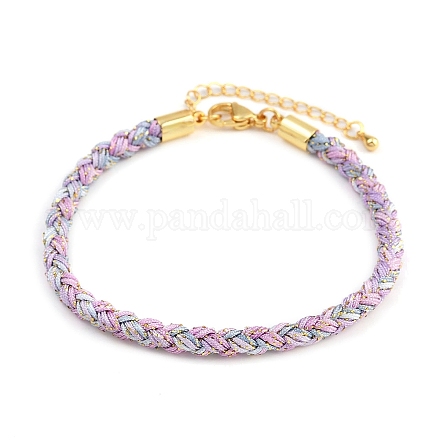 Браслеты из плетеного нейлонового шнура толщиной 4 мм FIND-A057-01G-18-1